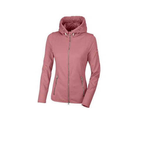 Bluza damska Pikeur z kapturem Monja Noble Rose, różowa 2023