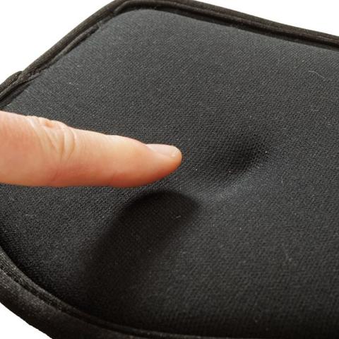 Podkładka pod popręg sznurkowy Kavalkade neoprenowa czarna