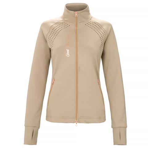 Bluza damska Equestrian Queen Paisley beżowa