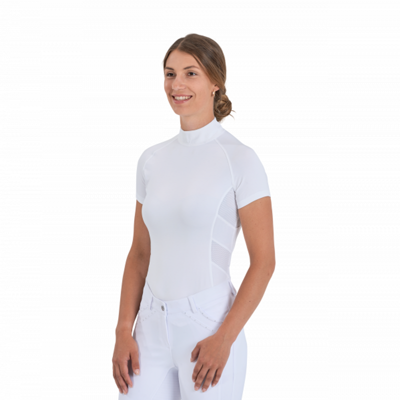 Koszulka konkursowa damska Busse Febara biała