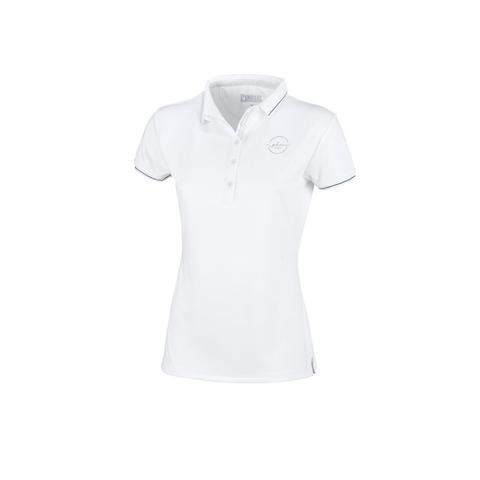 Koszulka polo damska Pikeur Dasha white, biała 2021