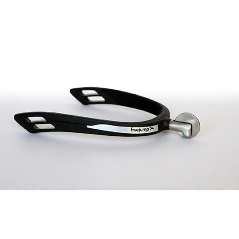 Ostrogi Freejump Disc z kółkiem black-black, czarno-czarne