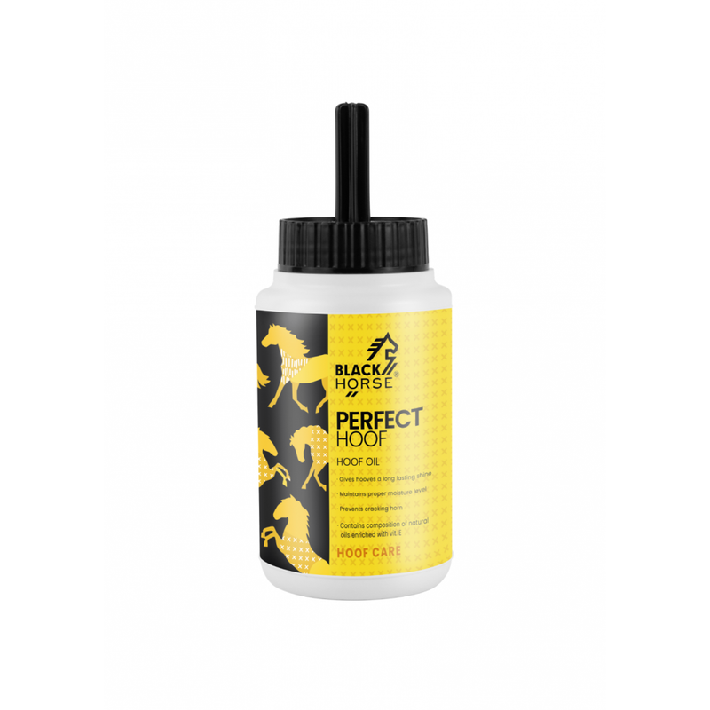 Olej do kopyt z pędzelkiem Black Horse Perfect Hoof Oil