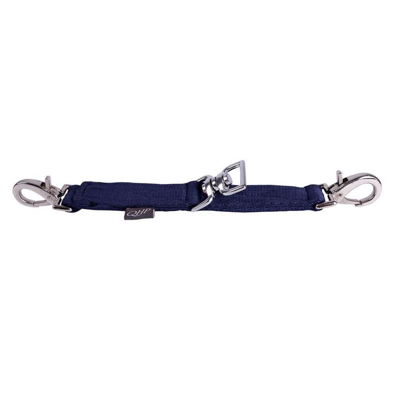 Mostek do lonżowania QHP navy blue, granatowy