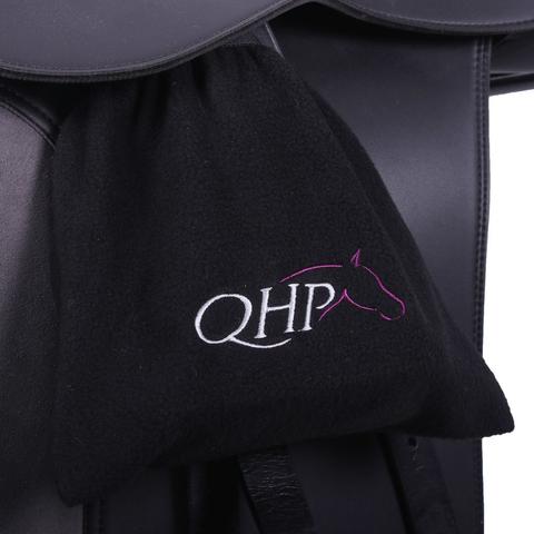 Pokrowce na strzemiona QHP Black, czarne