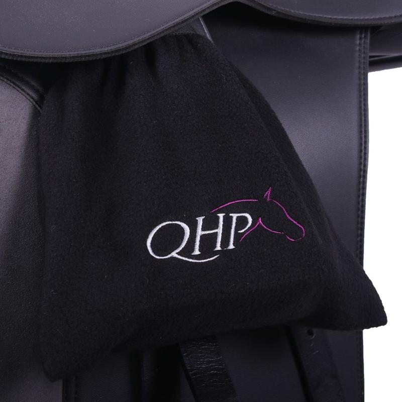 Pokrowce na strzemiona QHP Black, czarne