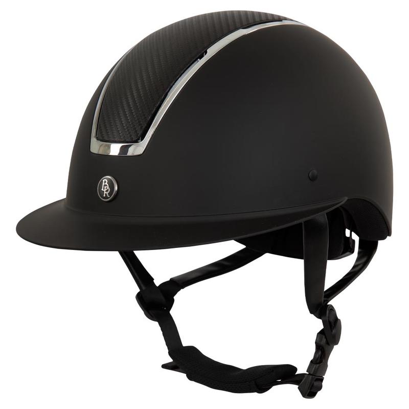 Kask BR Omega czarno-srebrny