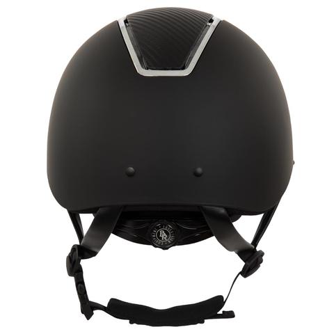 Kask BR Omega czarno-srebrny