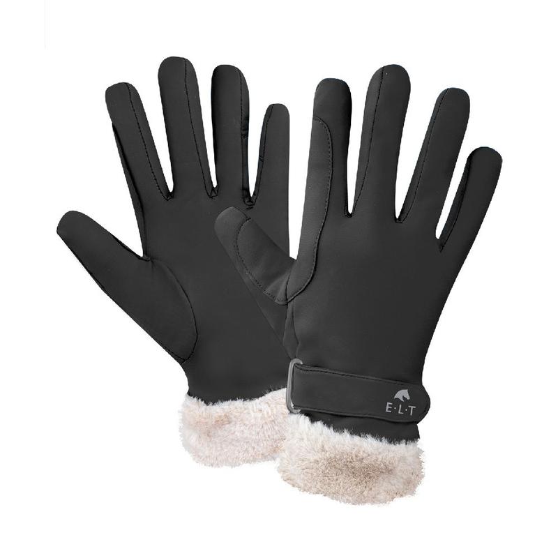 Rękawiczki zimowe Waldhausen St.Moritz czarne