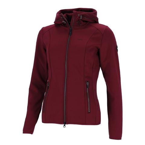 Bluza damska Schockemohle Sina Style Dark Cherry, bordowa 2023