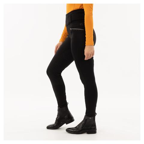 Legginsy damskie zimowe Anky czarne