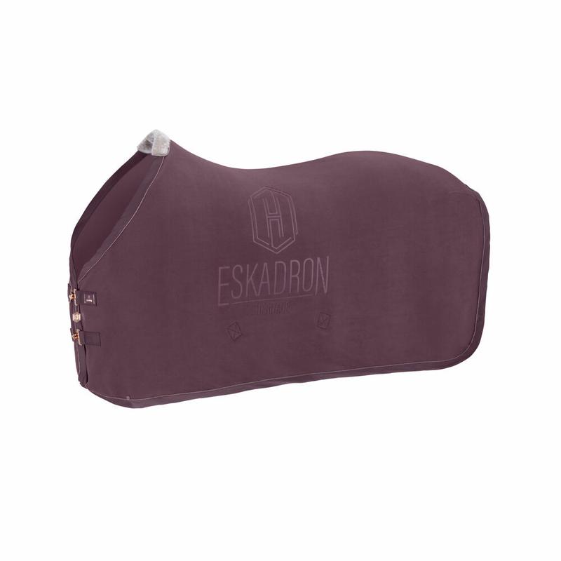 Derka polarowa Eskadron Fleece Stamp Heritage Cassis, bordowa 2023/2024