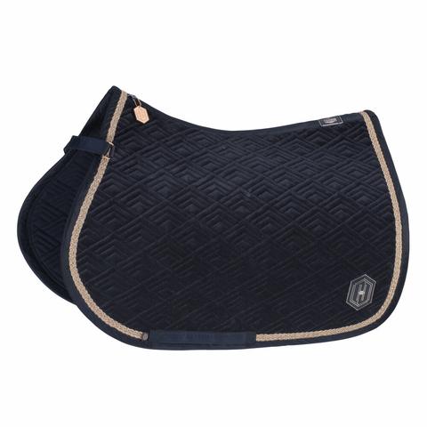 Czaprak Eskadron Velvet Emblem Heritage Navy, granatowy 2023/2024