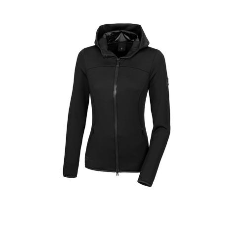 Bluza z kapturem damska rozpinana Pikeur Selection Black, czarna 2023/2024
