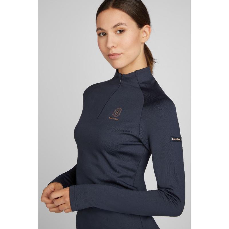Bluzka damska Eskadron Heritage Navy, granatowa 2023/2024