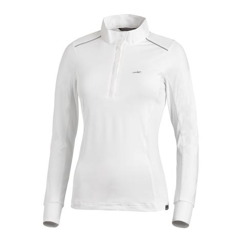 Bluzka konkursowa damska Schockemoehle Adelaide White, biała 2024