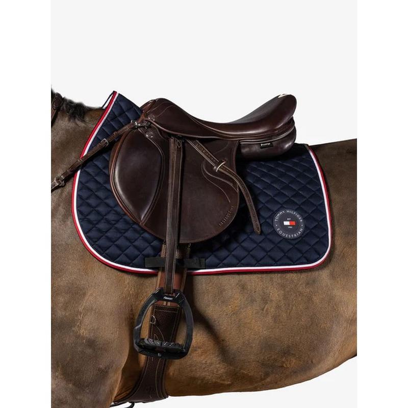 Czaprak Tommy Hilfiger Equestrian Desert Sky, granatowy
