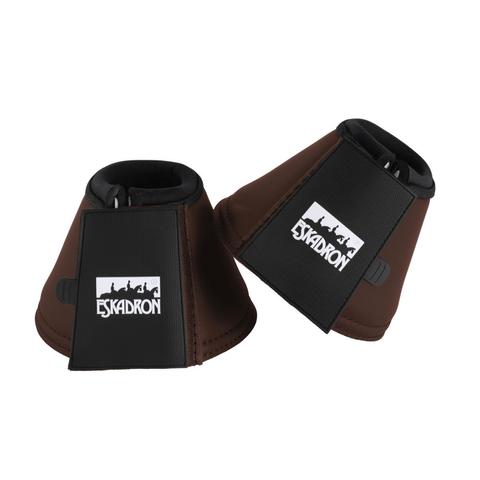 Kalosze z obszywką Eskadron Allround Darkbrown, ciemnobązowe