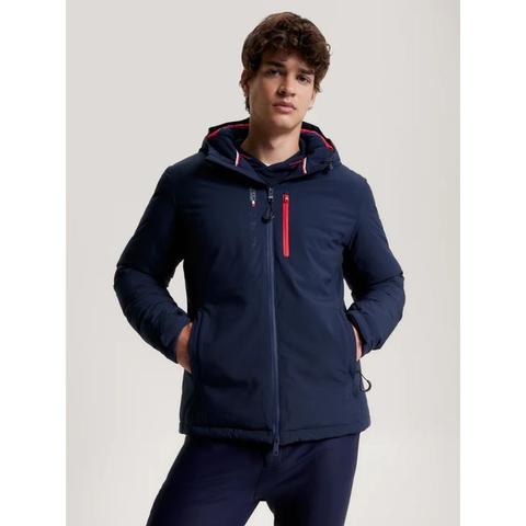 Kurtka zimowa męska Tommy Hilfiger London Desert Sky, granatowa