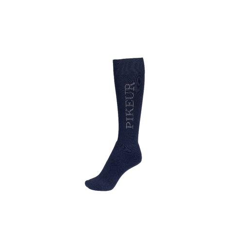Skarpety Pikeur Night Blue, granatowe 2023