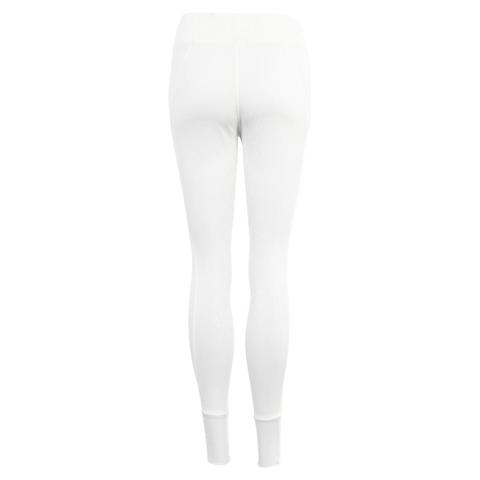 Legginsy damskie BR Mandy z silikonowym lejem  białe