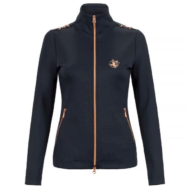 Bluza damska Equestrian Queen Henrietta granatowa