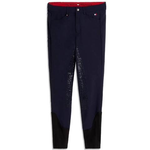 Bryczesy męskie Tommy Hilfiger Equestrian Desert Sky, granatowe