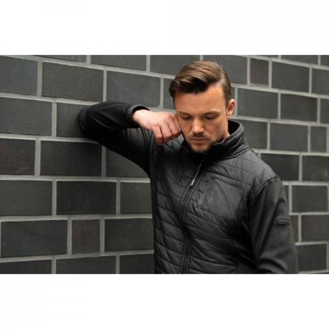 Bluza męska Eskadron Heritage Zip-Jacket Basalt, antracytowa 2023/2024