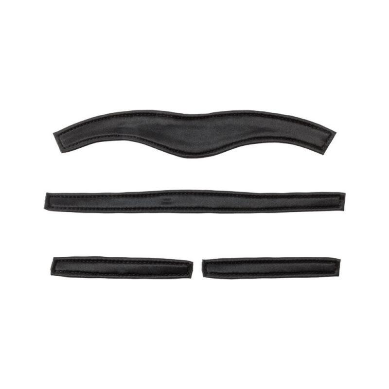 Nakładki zamienne do kantara Kavalkade Marvellous neoprenowe czarne