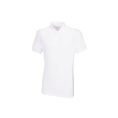 Koszulka konkursowa męska Pikeur Vally white, biała 2023