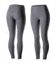 Bryczesy Leah windproof all season riding tights szare Horze