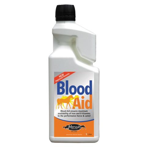BloodAid Mervue Equine - Preparat zawierający żelazo i witaminę B