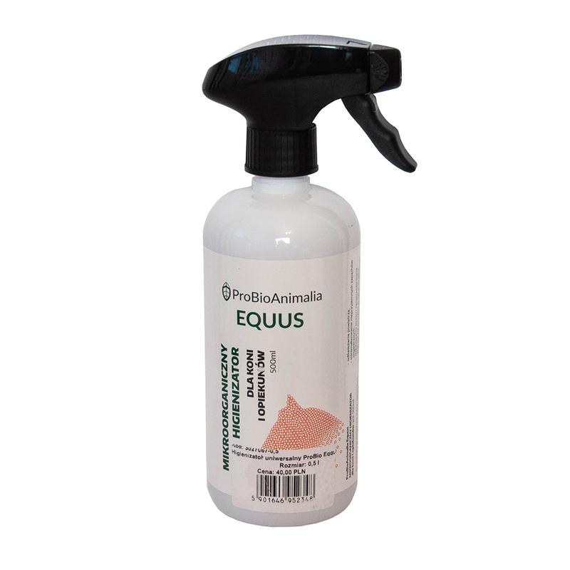 Mikroorganiczny higienizator w sprayu dla koni i opiekunów ProBio Equus