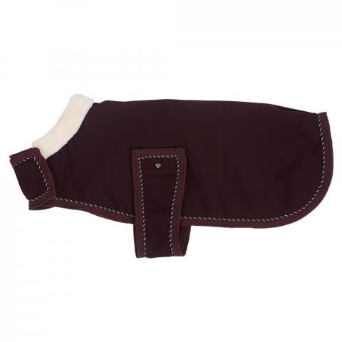 Derka dla psa QHP Diamond burgundy, bordowa