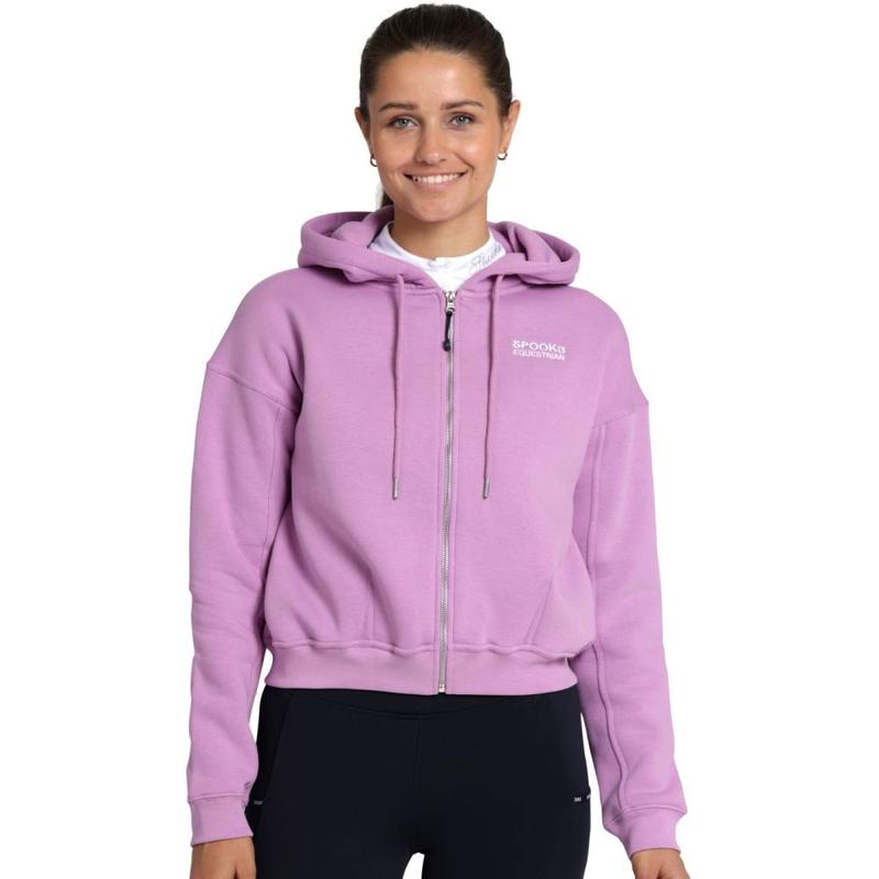 Bluza rozpinana damska Spooks Marlhen Sweat Jacket Orchid, fioletowa