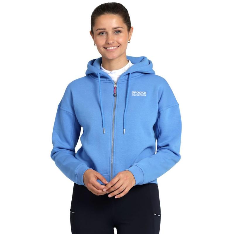 Bluza rozpinana damska Spooks Marlhen Sweat Jacket Princess blue, niebieska