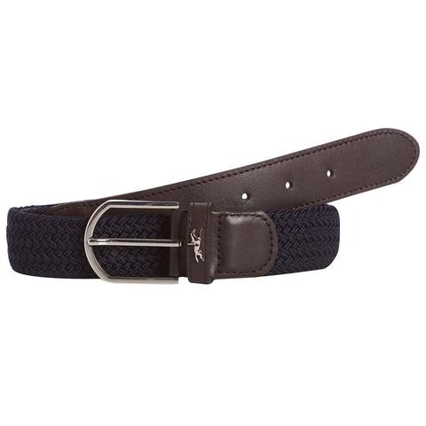 Pasek do spodni Schockemoehle dark navy, granatowy 2024