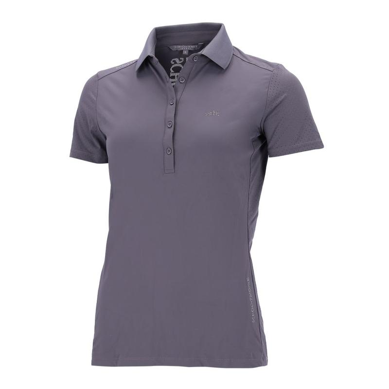 Koszulka Polo damska Schockemoehle SPMilla Style slate grey, szara 2024