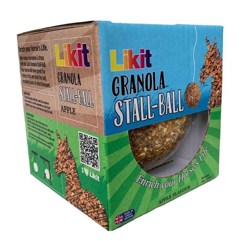 Lizawka - kula na sznurku Waldhausen Likit granola jabłko