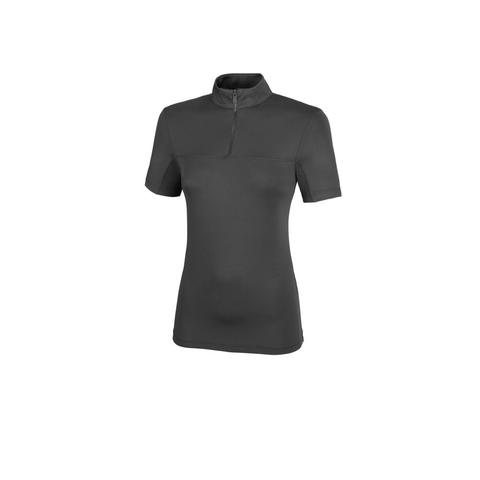 Koszulka damska Pikeur Selection LaserCut Shirt Dark Olive, antracytowa 2024