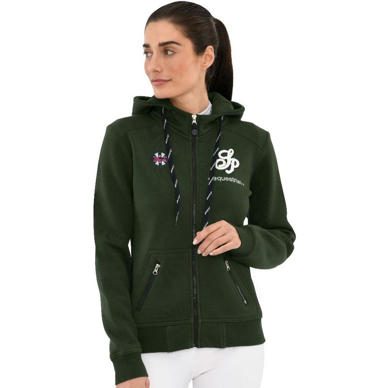 Bluza rozpinana Spooks Awa Sweat Jacket Dark Forest, ciemnozielona