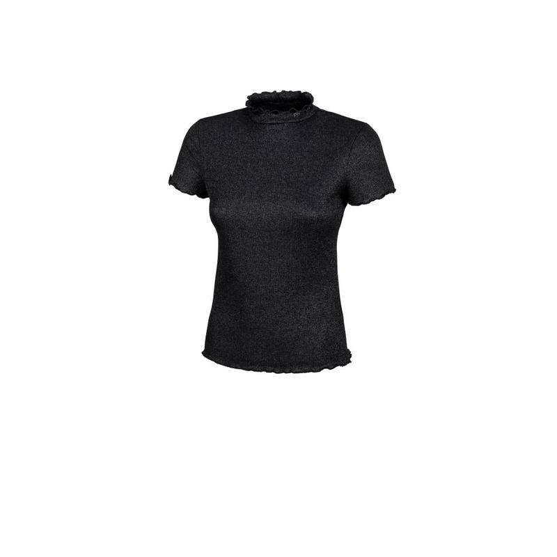 Koszulka damska Pikeur Selection Rip Shirt Black, czarna 2024