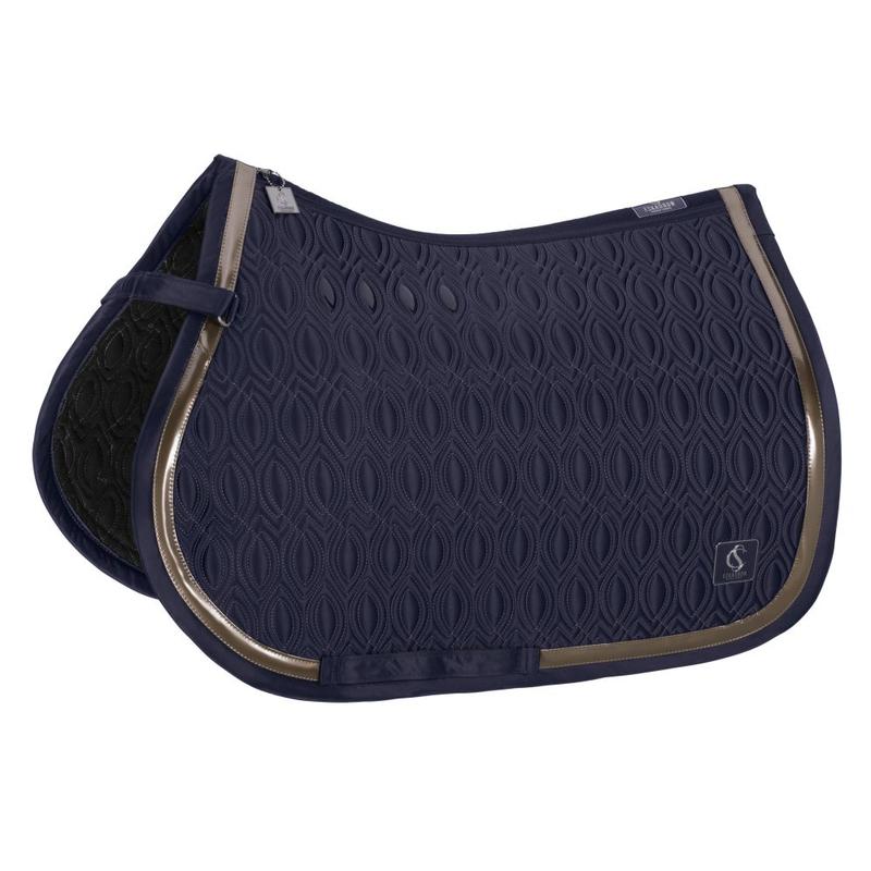 Czaprak Eskadron Classic Sports Mattgloss Contrast Navy, granatowy 2024