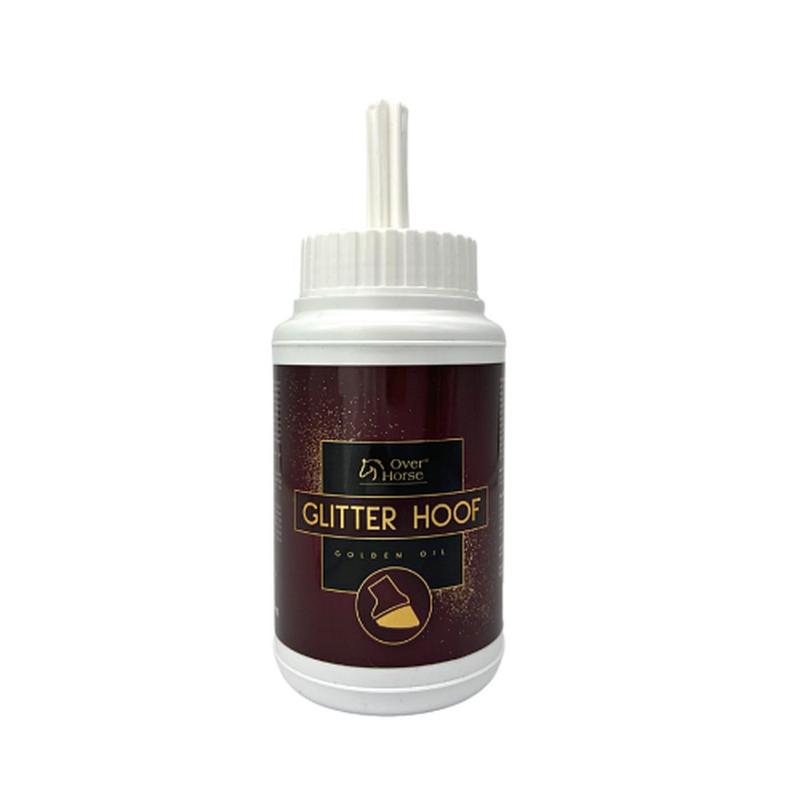 Olej do kopyt z brokatem Glitter Hoof Golden Oil OVER-Horse