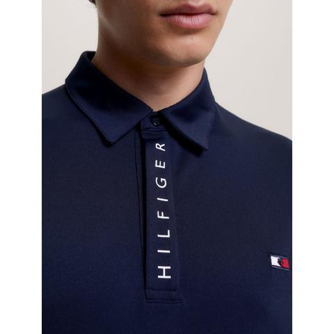 Koszulka polo męska Tommy Hilfiger Equestrian Harlem Desert Sky, granatowa