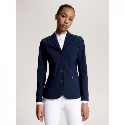 Frak damski Tommy Hilfiger Equestrian Tribeca Desert Sky, granatowa