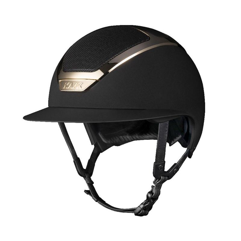 Kask KASK Star Lady Chrome WG11 Black/Gold, czarno-złoty