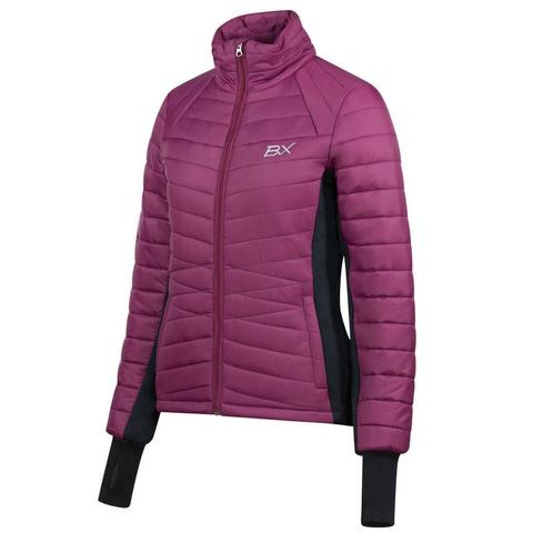 Kurtka Horze Vertigo BVX Roxy light quilted bordowa