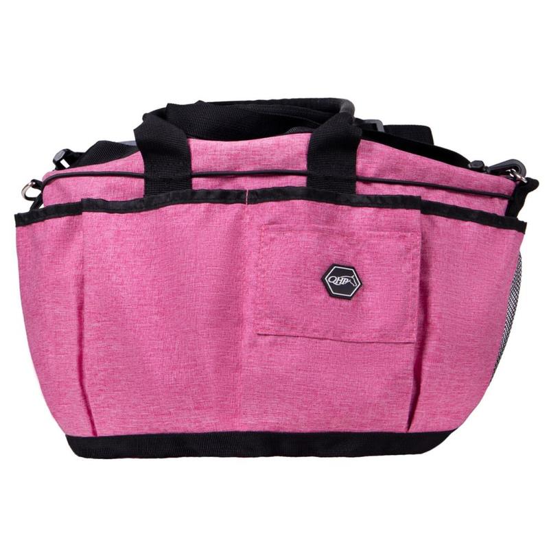 Torba na akcesoria QHP pink, różowa