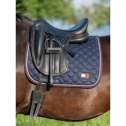 Czaprak Tommy Hilfiger Equestrian Kingston Desert Sky, granatowy